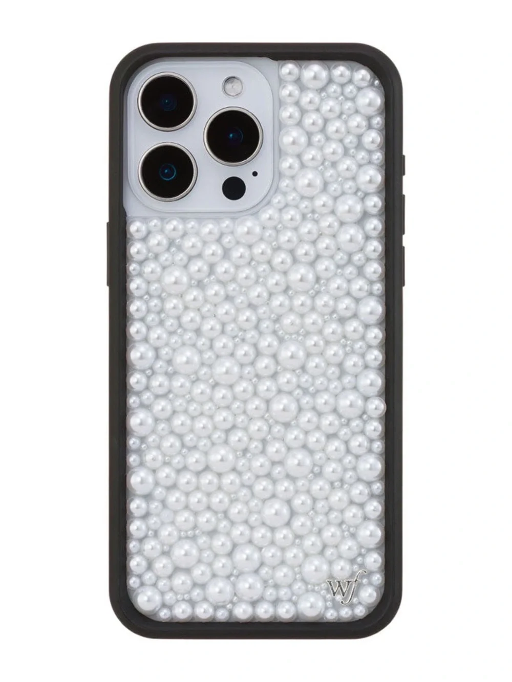 Wildflower iPhone Case X Pearl White